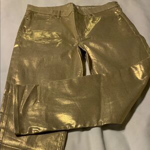 GAP Kids Size 18 Pencil Slim Gold Ankle Jeans with adjustable waist NWOT